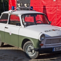 Polizeiauto aus der ehemaligen DDR