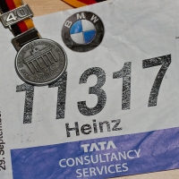 Startnummer und Medaille !!!