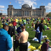 Nach dem Rennen