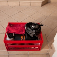 Die Kiste für die Wechselzone