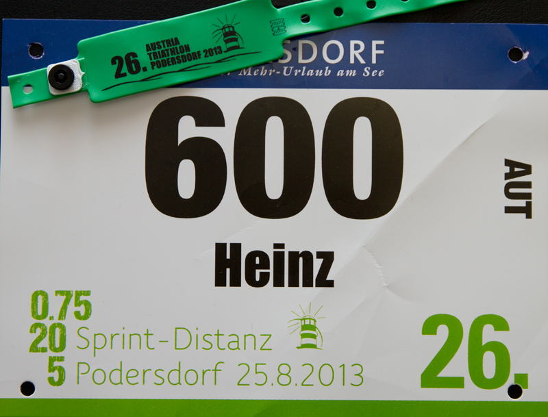 Sprinttriathlon Podersdorf 2013