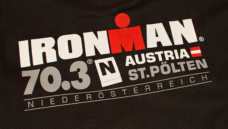 T-Shirt "IRONMAN 70.3 Training" Rückseite